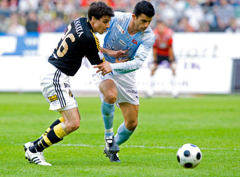 Daniel Mendes, AIK och Behrang Safari, Malmö FF