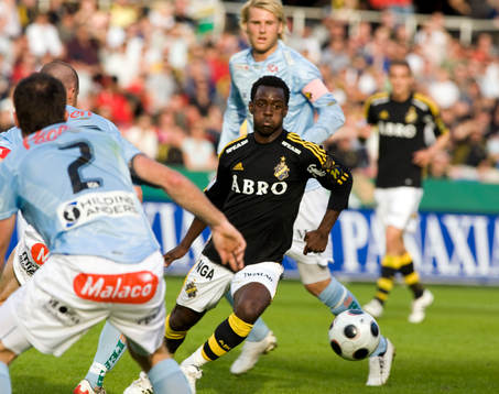 Dulee Johnson, AIK och Ola Toivonen, Malmö FF