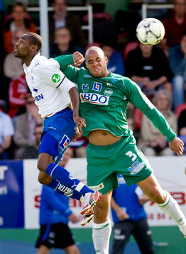 Kevin Amuneke, Norrköping. Markus Senften, Ljungskile