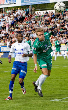 Kevin Amuneke, Norrköping. Richard Jansson, Ljungskile