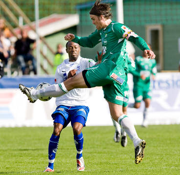 David Leinar, Ljungskile. Kevin Amuneke, Norrköping