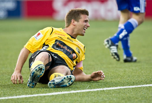 Anders Svensson på marken