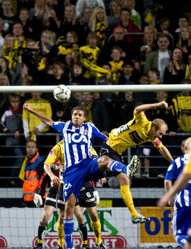 Mathias Ranégie, Göteborg och Martin Andersson, Elfsborg