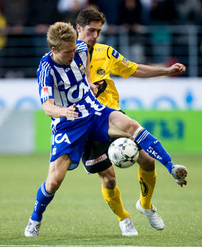 Adam Johansson och Denny Avdic