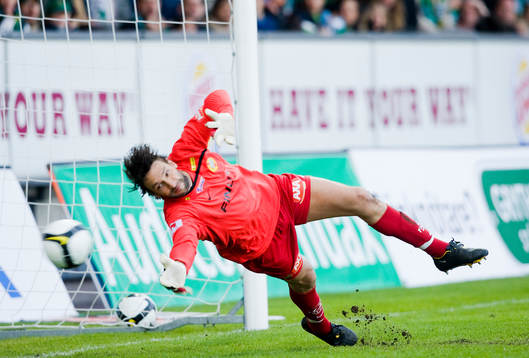 Rami Shaaban, målvakt, Hammarby, missar straffen
