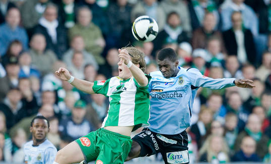 Haris Laitinen, Hammarby, och Yussif Chibsah, Gefle