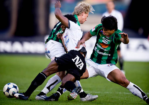 Tommy Lycén, Daniel Morais Reis, GAIS, stoppar Samuel