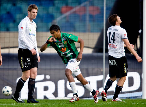 Wanderson do Carmo, GAIS, kysser sin ring, jubel, Glenn
