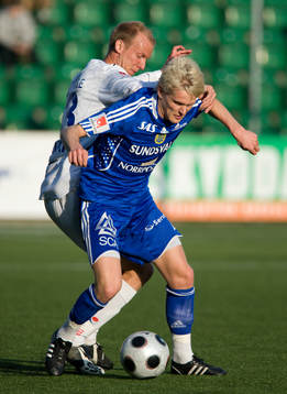 Ari Skulason, Sundsvall och Andreas Johansson, Halmstad