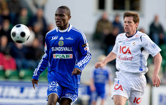 Robert Mambo Mumba, Sundsvall och Sebastian Johansson,