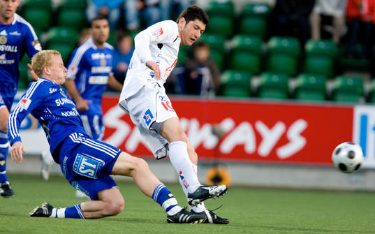 Tobias Eriksson, Sundsvall och Anel Raskaj, Halmstad
