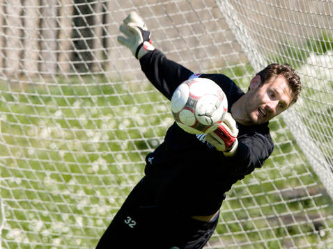 Andreas Isaksson, målvakt, träning