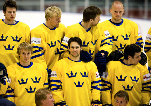 Patric Hörnqvist och Anton Strålman och Rickard Wallin