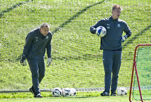 Johan Dahlin och Viktor Noring, målvakt