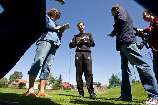 Andreas Isaksson, målvakt, intervju
