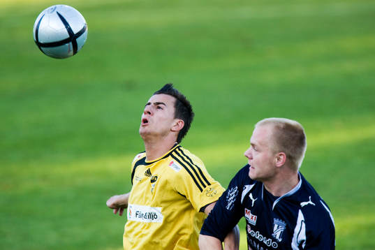 Fisnik Alej och Niklas Fischer