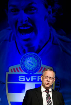 EM uttagning på Parken i Stockholm. Lars Lagerbäck,