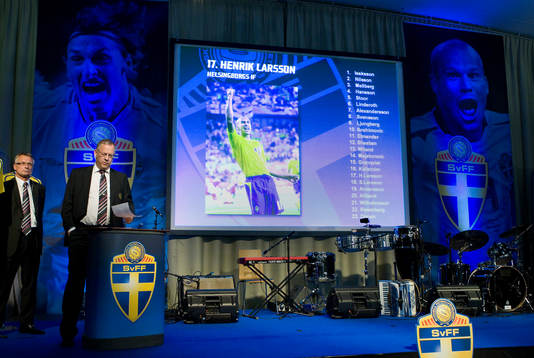 EM uttagning på Parken i Stockholm. Henrik Larsson