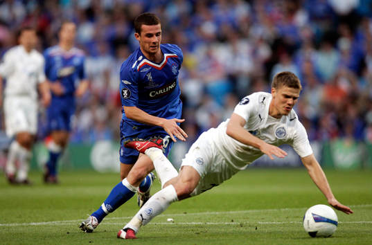 Barry Ferguson, Rangers och Igor Denisov, Zenit