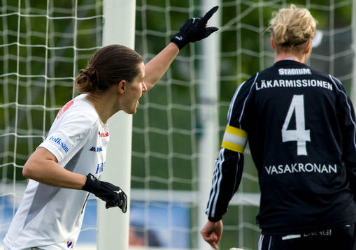 Johanna Rasmussen, Umeå, jubel