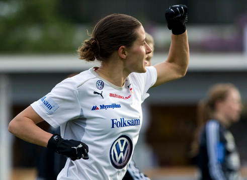 Johanna Rasmussen, Umeå, jubel