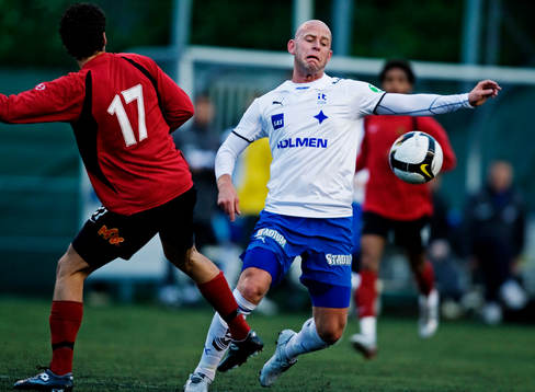 David Nordbeck, Norrköping, med bollen