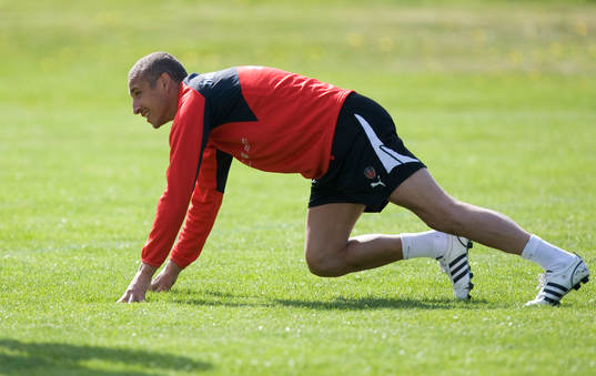 Henrik Larsson, startklar för EM