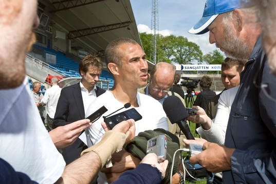 Henrik Larsson klar för EM. Press, media