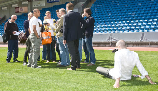 Henrik Larsson klar för EM. Press, media