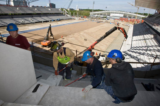 Fotboll, Malmö nya arena