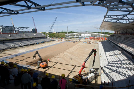 Fotboll, Malmö nya arena