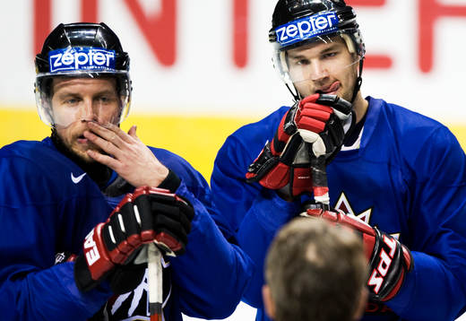 Dany Heatley och Rick Nash