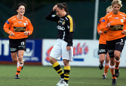Marlene Sjöberg, Kopparbergs/Göteborg, Lisa de Vanna, AIK