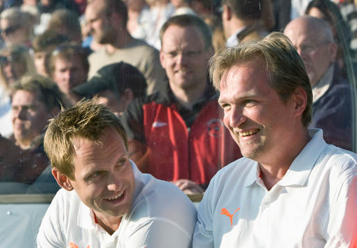 Martin Sjögren, assisterande tränare och Jörgen