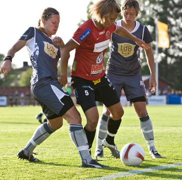 Maria Aronsson och Lina Nilsson, Ldb Malmö, Therese