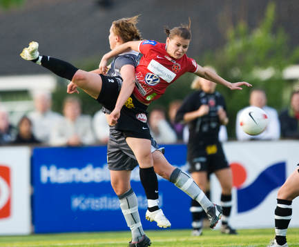 En Ldb-spelare tar ett rejält grepp om Erla Arnardottir