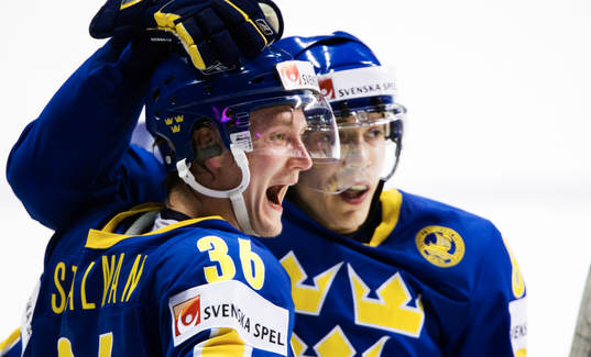 1-1 av Anton Strålman som grattas av Mattias Weinhandl.