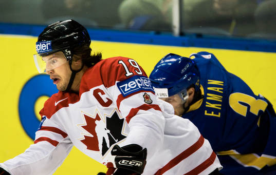 Shane Doan och Nils Ekman