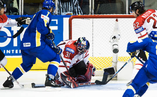 1-2 av Niclas Wallin på Pascal Leclaire, målvakt