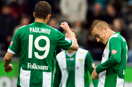 Petter Andersson, Hammarby gjorde mål med magen