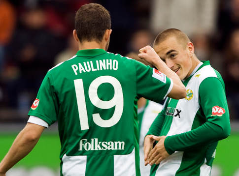 Petter Andersson, Hammarby gjorde mål med magen