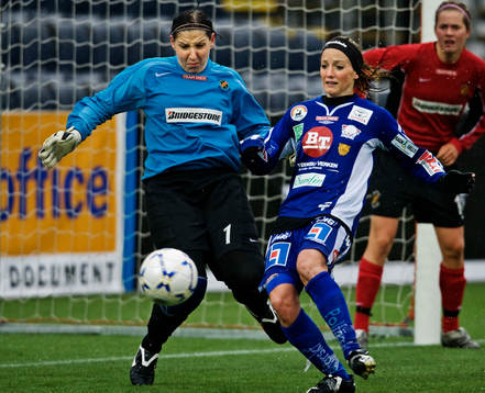 Kosovare Asllani, Linköping, oroar Sena Mujezinovic,