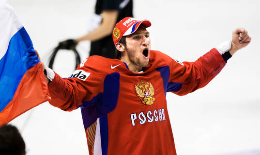 Alexander Ovechkin. VM-guld, guld, världsmästare, jubel,