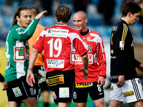 Peter Karlsson, Joakim Persson och Christoffer Carlsson,