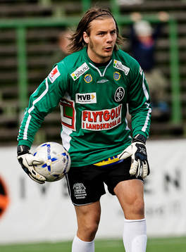 Peter Karlsson, målvakt, Landskrona