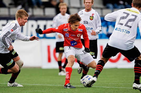 Jimmie Augustsson, Kalmar, dribblar