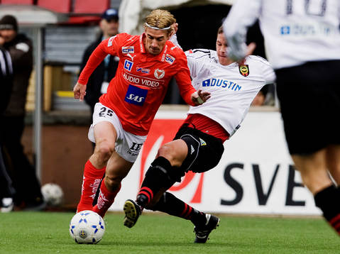 César Santín, Kalmar, avancerar