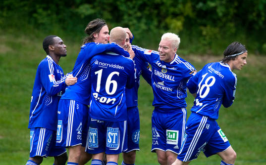 Jubel i Sundsvall
