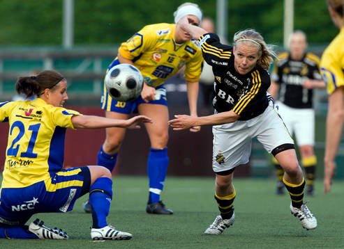 Petra Vaelma, Umeå Södra och Elin Ekblom Bak, AIK