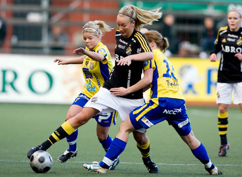 Anna Forss, Umeå Södra och Emma Lundh, AIK